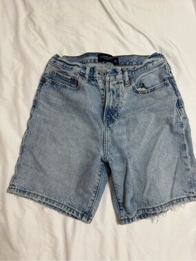 Abercrombie & Fitch Light Blue Denim Cutoff Shorts